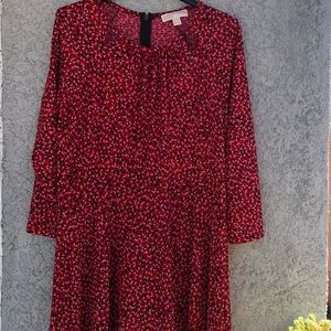 Michael Kors red dress